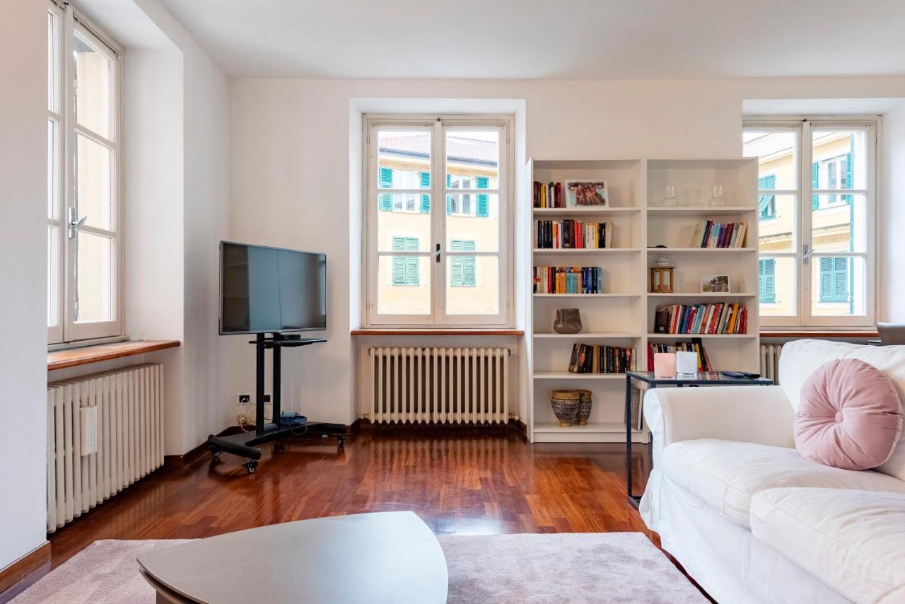 Cavour 9 Apartment 2B 2B 100Mq With Private Garage, In Center Of Rapallo, Wifi, Air Conditioned Exterior foto